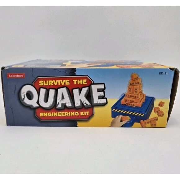 Survive The Quake Engineering Kit COMPLETE Lakeshore Earthquake Tested Works - Picture 7 of 10